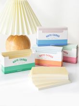 便签纸ins 索引卡计划便签本单词韩国便利贴高颜值小条无粘性文具